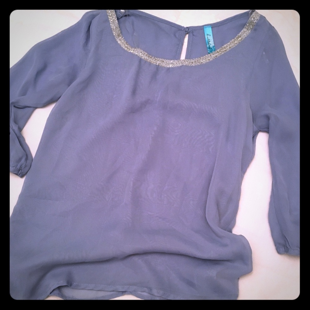 Periwinkle blouse from Francesca’s